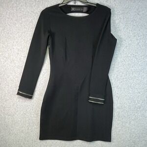 Kardashian Kollection Dress Women's Medium Black Bodycon Cutout